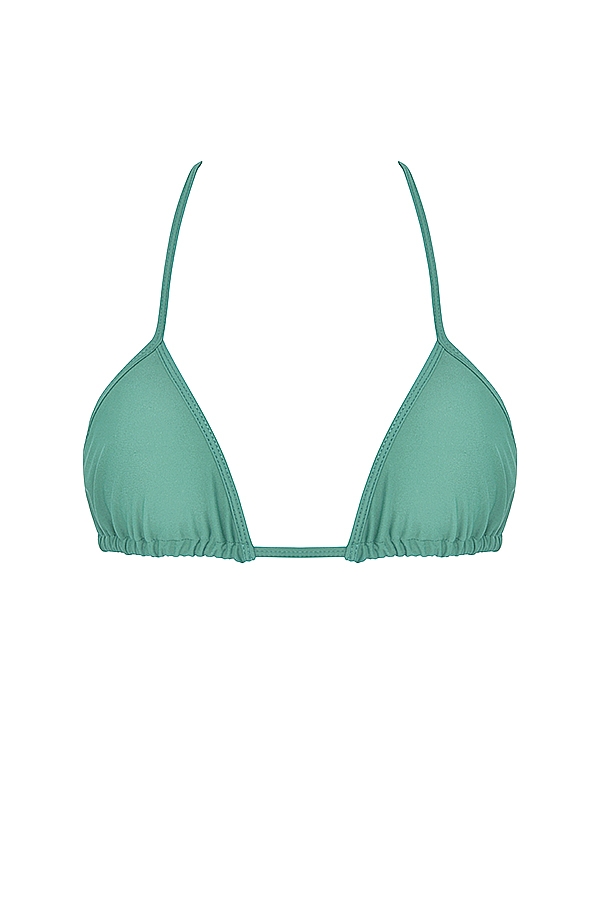 reggiseno bikini a triangolo in eucalipto