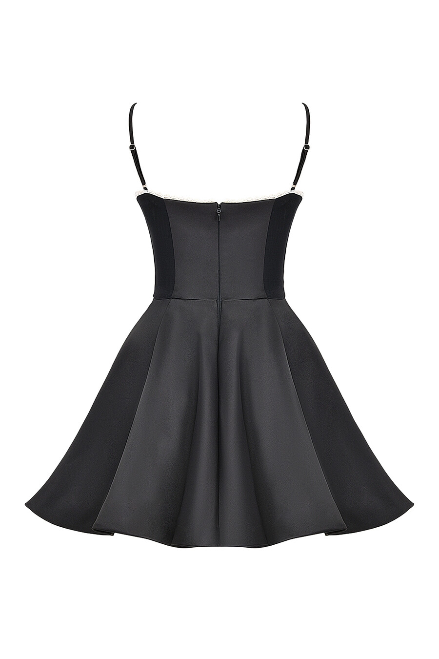 mini abito in tulle nero