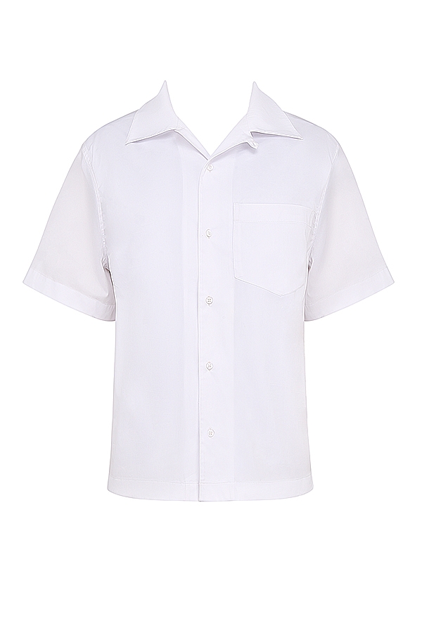 camicia bianca oversize