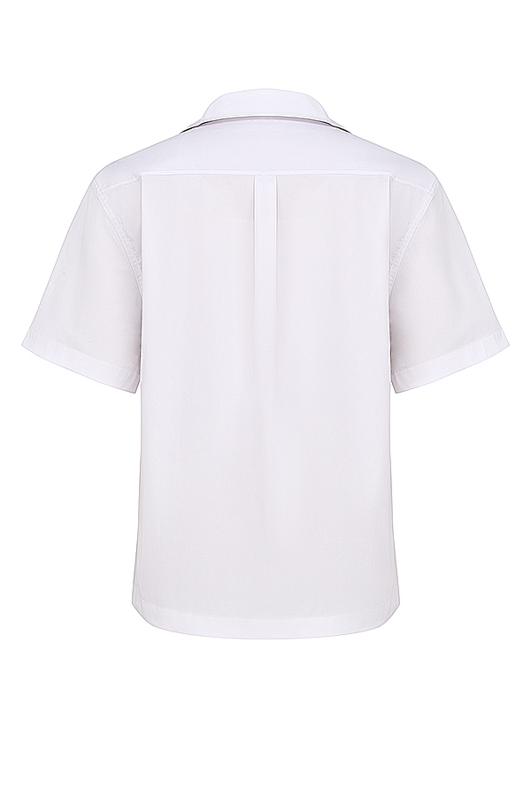 camicia bianca oversize