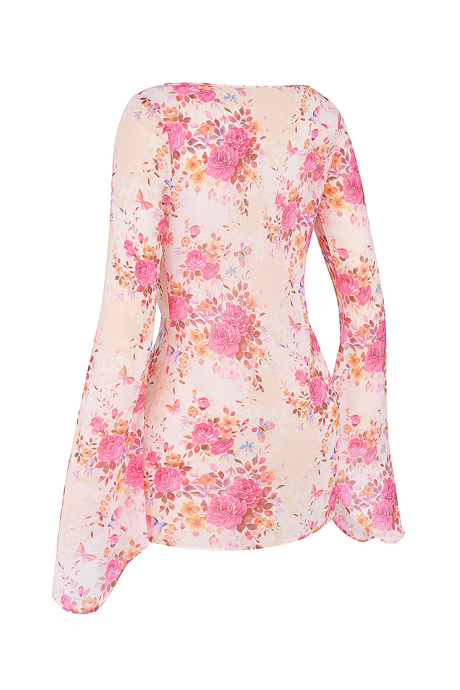 copricostume con stampa floreale