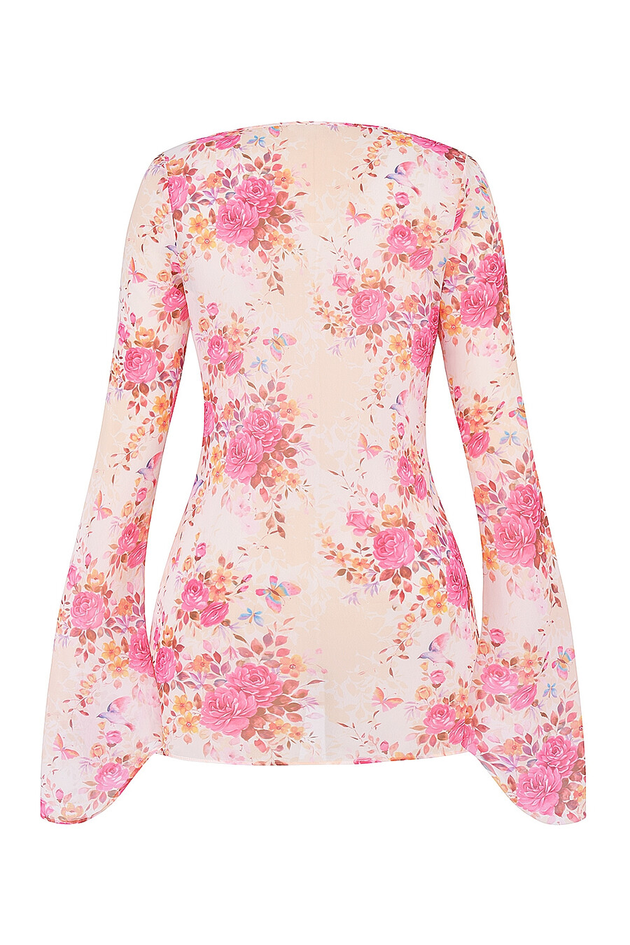 copricostume con stampa floreale