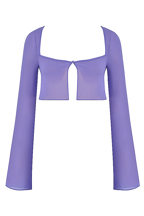 top viola coprente