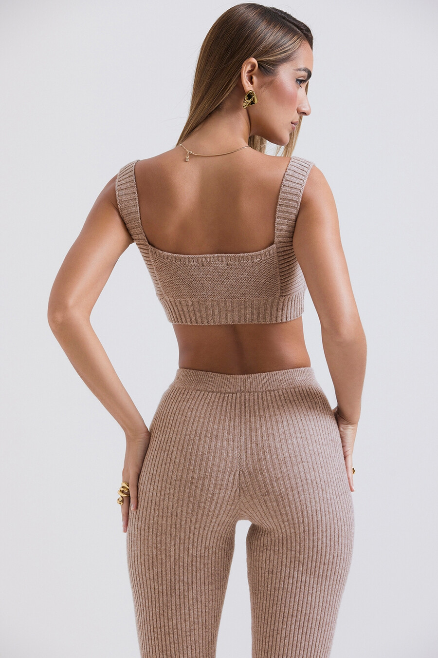 bralette in lana naturale barley