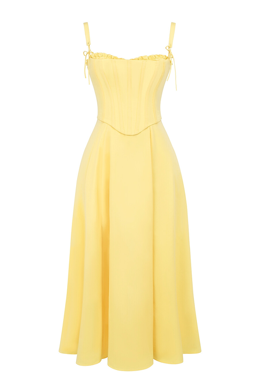 abito estivo midi in cotone sunshine