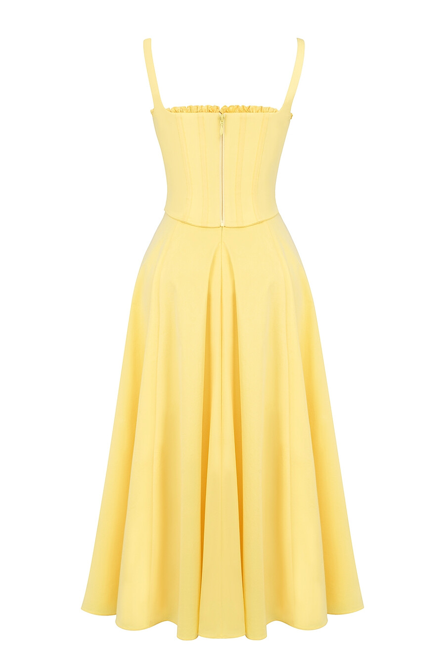 abito estivo midi in cotone sunshine