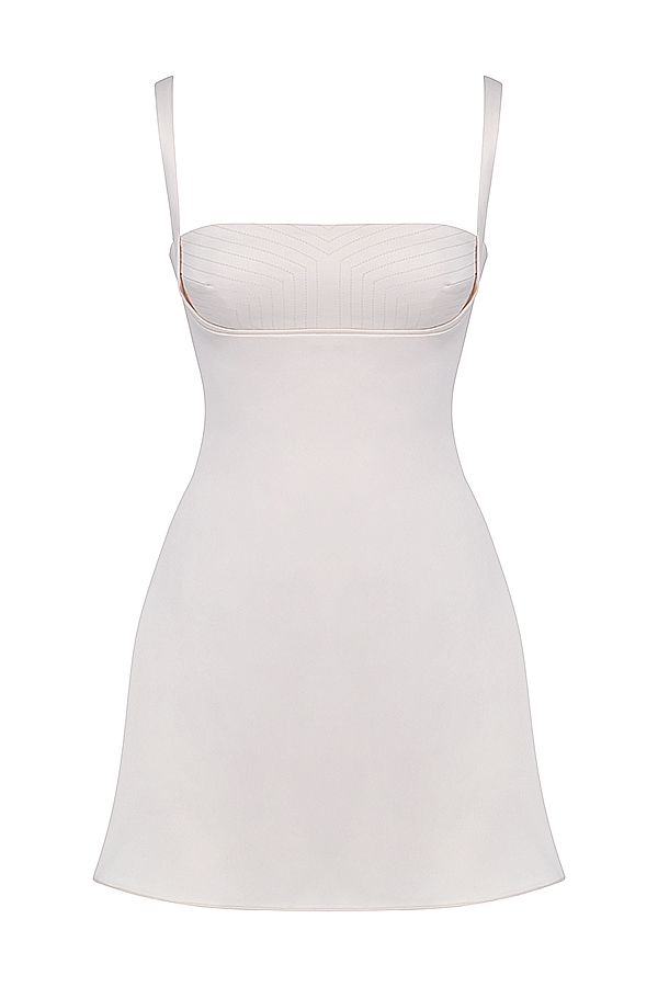 mini abito crema vintage