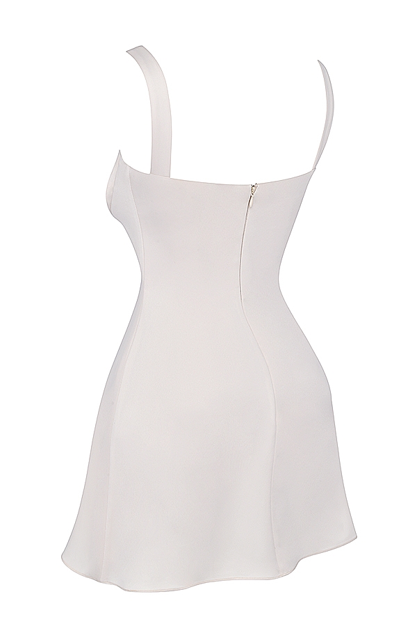 mini abito crema vintage