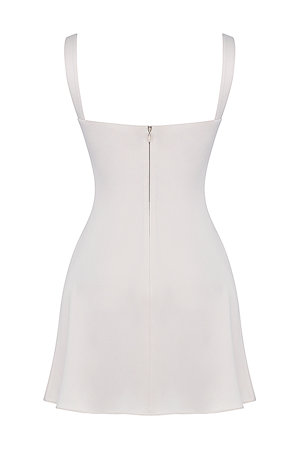mini abito crema vintage