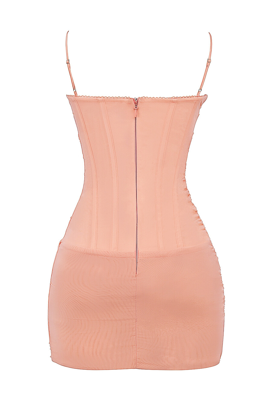 mini abito corsetto sorbetto