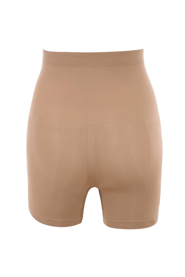 pantaloncini modellanti al caffè latte