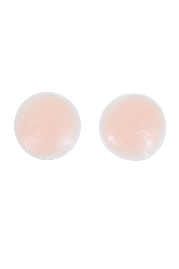 copricapezzoli riutilizzabili in silicone - beige