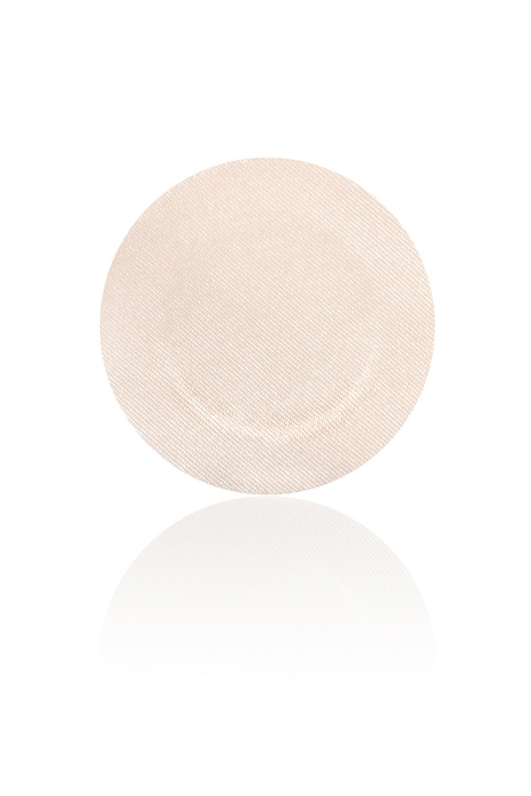 set di 4 copricapezzoli rotondi beige