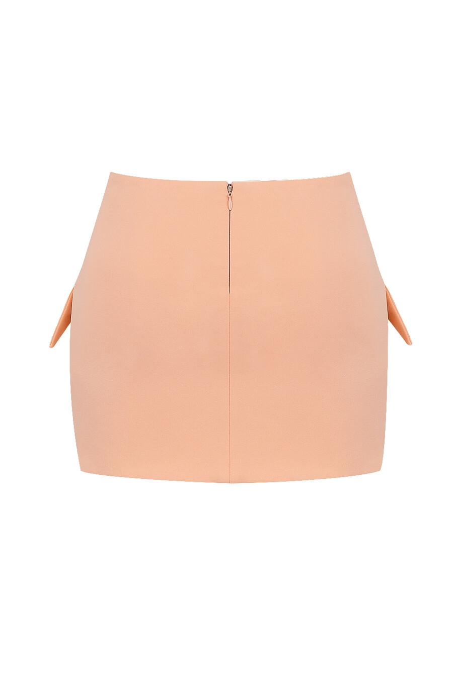 minigonna a trapezio color sorbetto