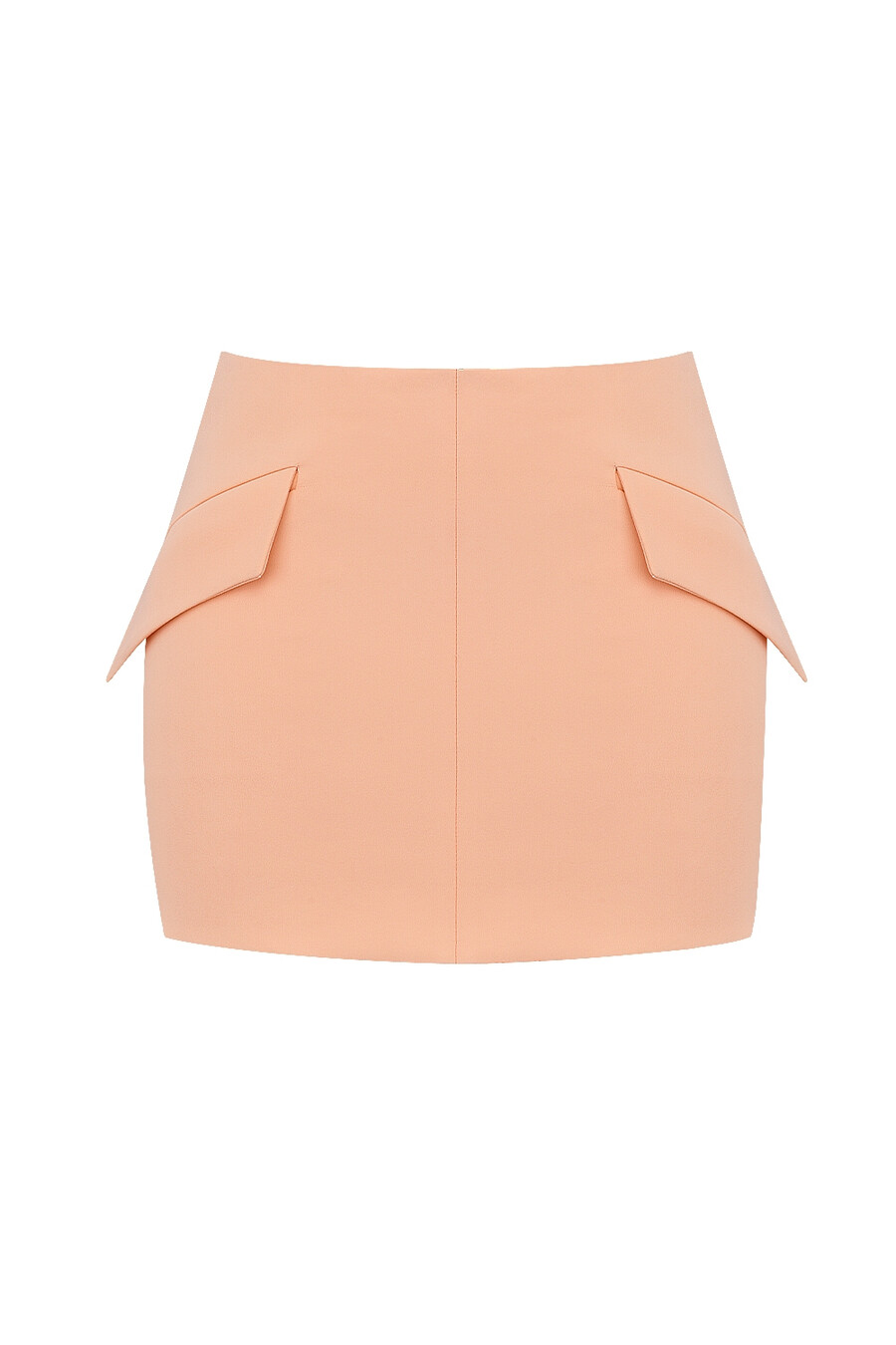 minigonna a trapezio color sorbetto