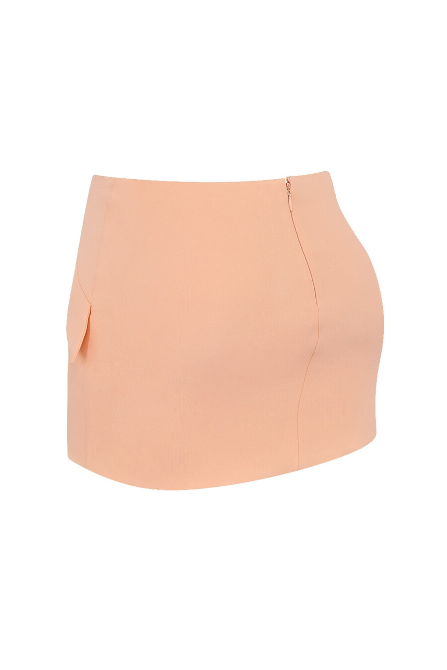 minigonna a trapezio color sorbetto