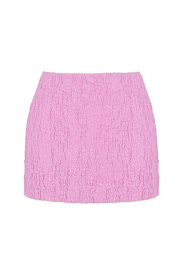 minigonna rosa