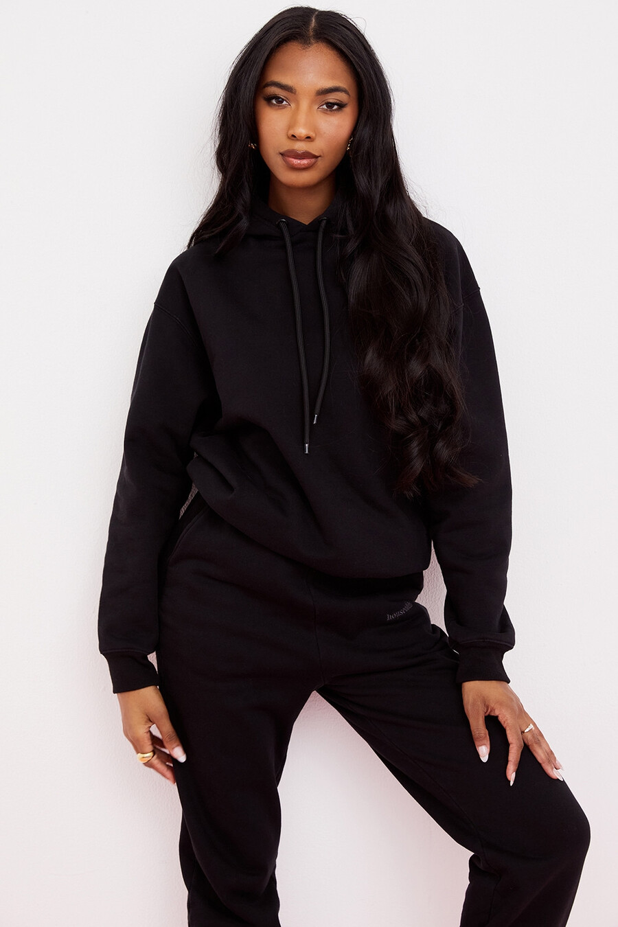 felpa oversize con cappuccio ink