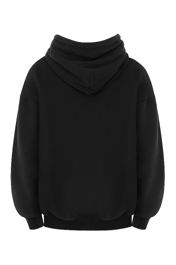 felpa oversize con cappuccio ink