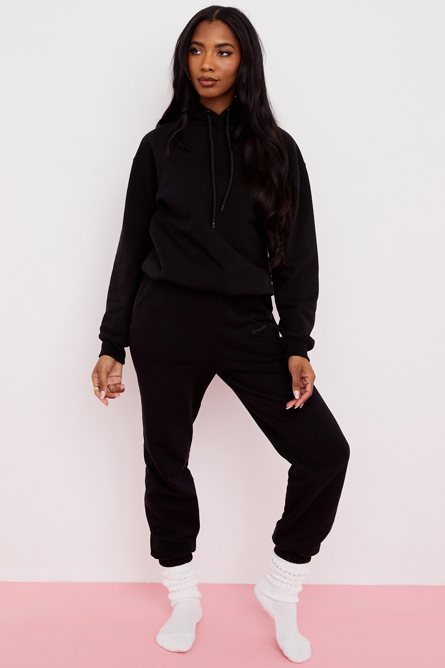 felpa oversize con cappuccio ink