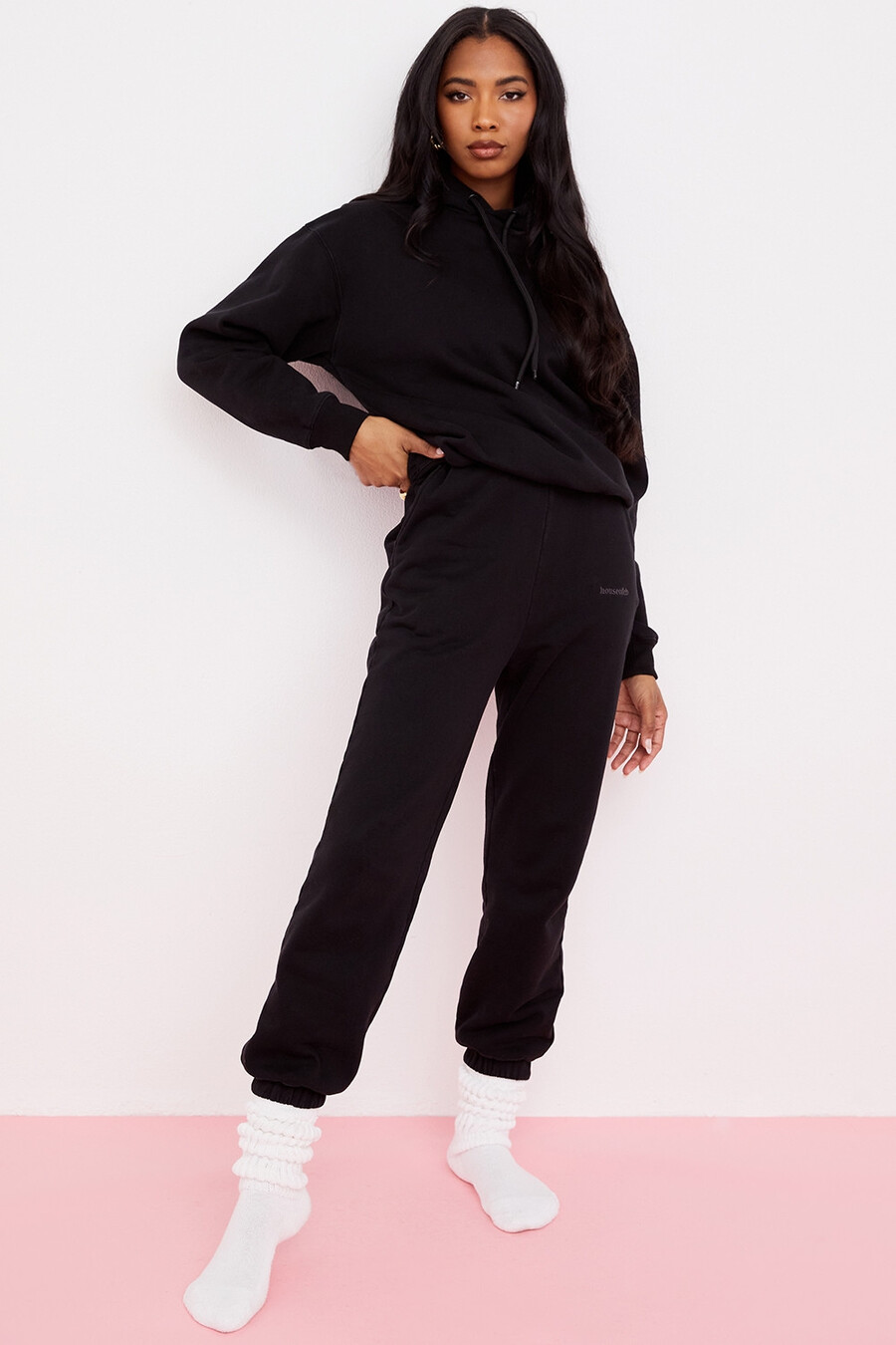 felpa oversize con cappuccio ink