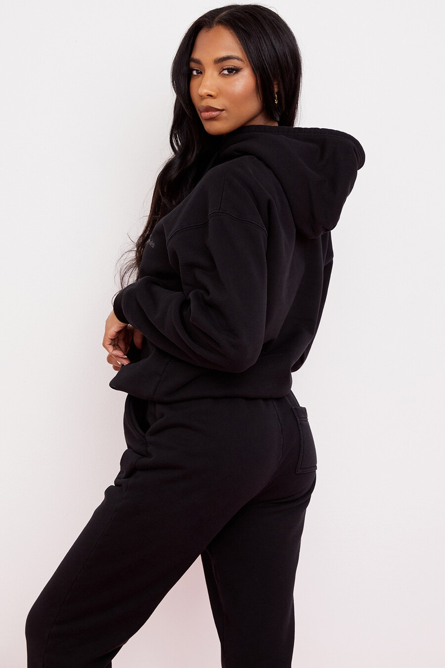 felpa oversize con cappuccio ink