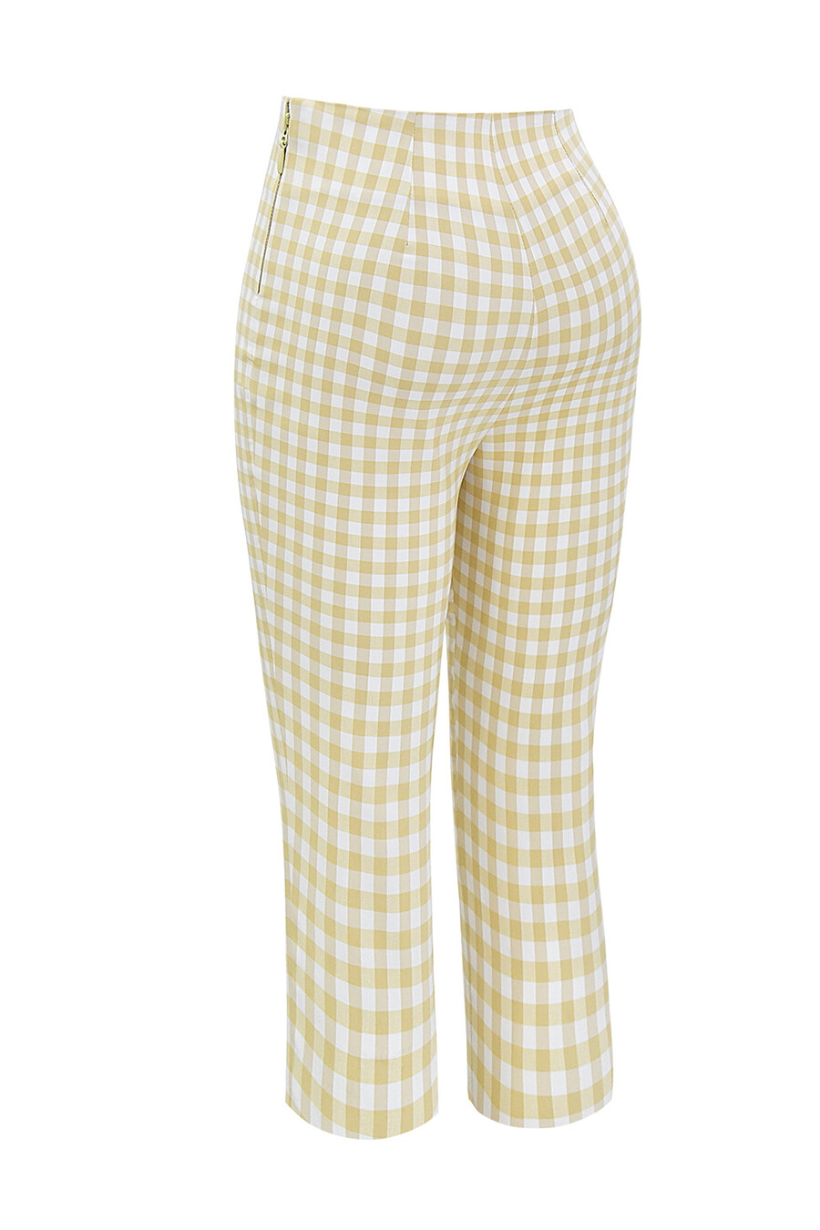 pantaloni capri a quadretti di pan di zenzero