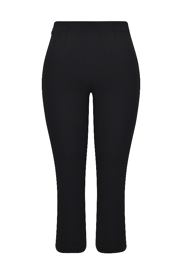 pantaloni capri neri